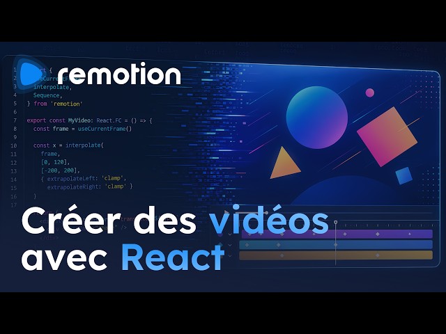 Creating videos with code (via Remotion)