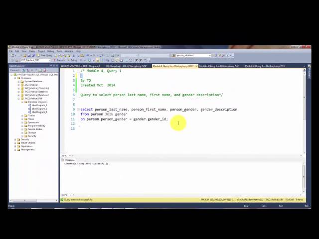 Module 4, Part 1 - Joins