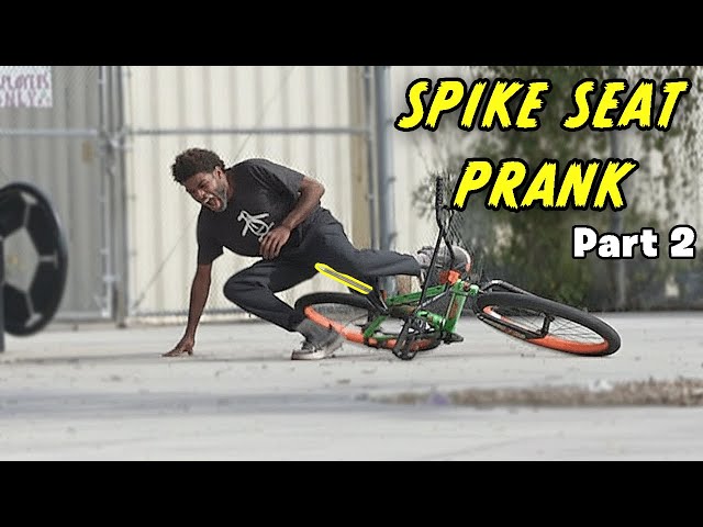 Hilarious Spike Seat Prank! Part 2