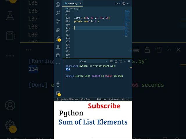 Python Interview Telugu: Python Lists(Items Sum), Python For Beginners In Telugu, Python In Telugu