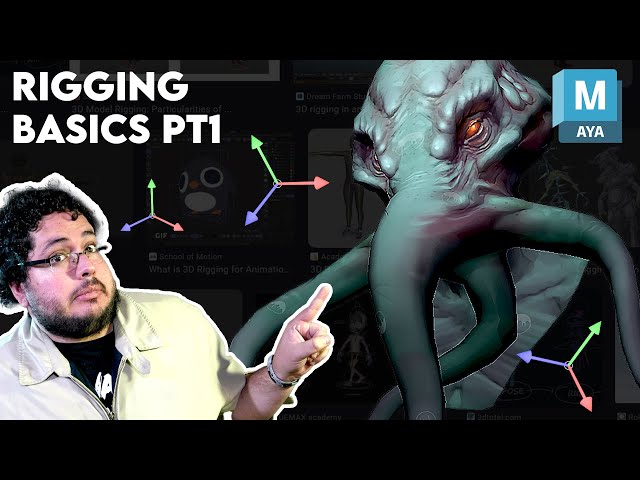 How to Do Rigging For Animation? Basics Tutorial - Part 1