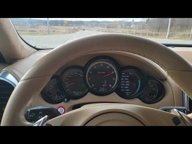 a spirited run to 85mph