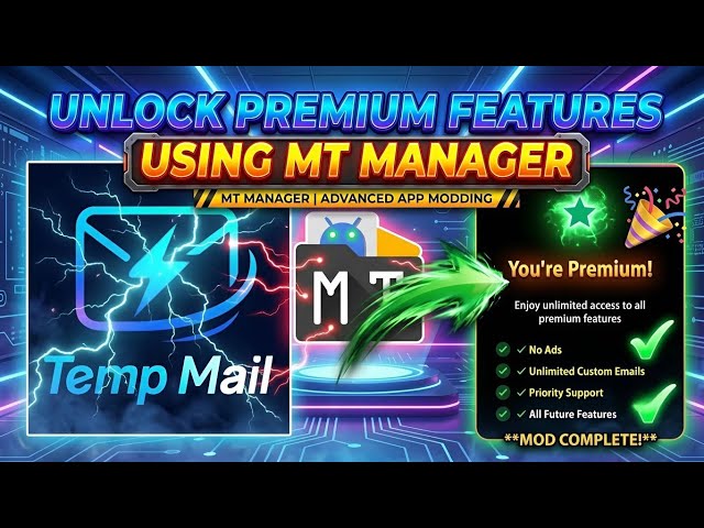 Smali Editing Tutorial: Premium Unlock with MT Manager VIP