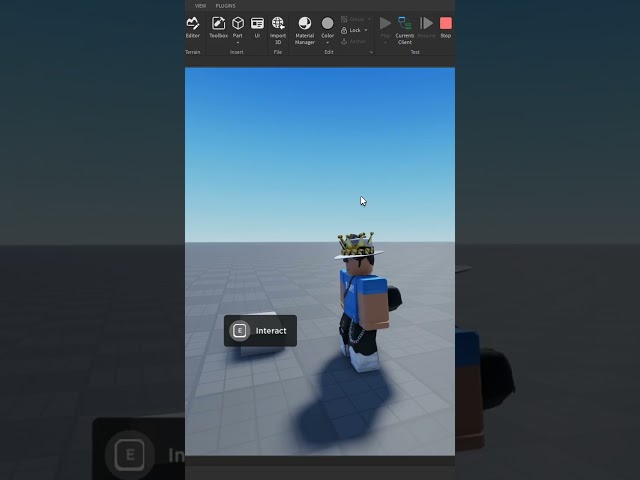 HOW TO MAKE A E TO OPEN A GUI 🛠️ Roblox Studio Tutorial