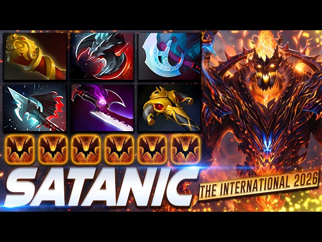 Satanic Shadow Fiend - INTERNATIONAL 2026 - Dota 2 Pro Gameplay [Watch & Learn]