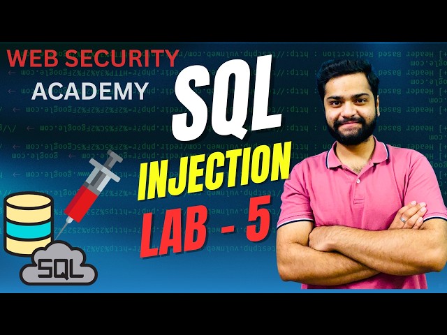 SQL Injection - Lab 5 SQL injection attack, listing the database contents on non-Oracle databases