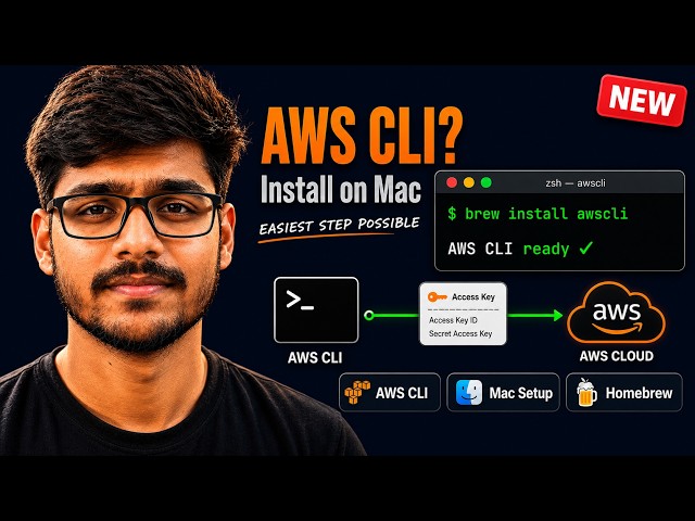 What is AWS CLI?  How to Install AWS CLI on Mac | Learn AWS CLI in Seconds