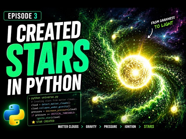 I Added Stars To My Python Universe... Here's What Happened