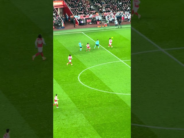 Rice Free Kick followed by HINCAPIE goal saving challenge! #fyp #viral #arsenal #football #shorts
