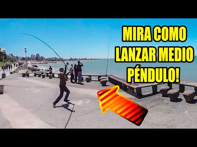 Queres aprender a lanzar medio péndulo? Mira este video! ¡Que hermoso lugar para pescar! | Vr 360