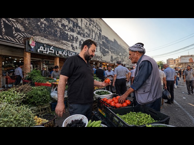 El bazar más maravilloso del mundo en Kurdistán | Gastronomía, cultura y vida local