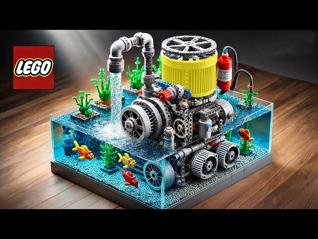 I Built LEGO STRONGEST Water Pump