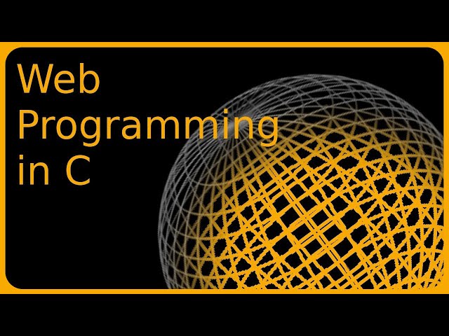 Web programming (CGI) in C