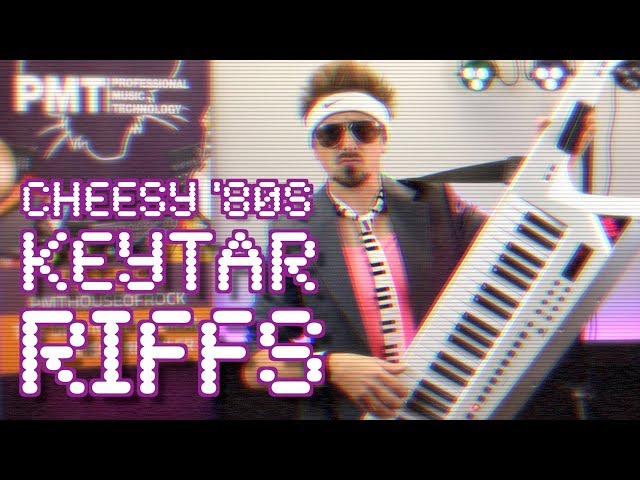 Classic/Cheesy '80s Keytar Riffs (Played on the Roland AX-Edge)