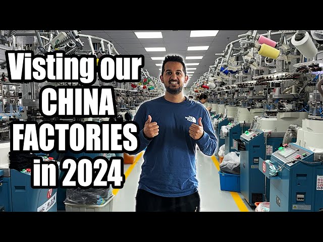 Visiting our Factories in CHINA in 2024 - Travel and Business Vlog