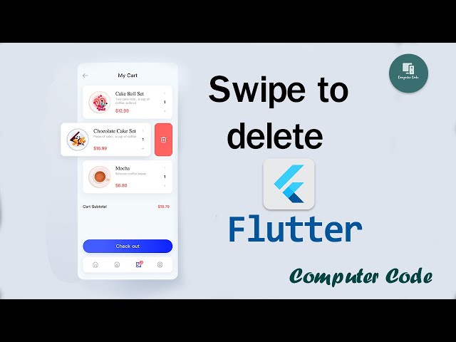 Swipe to Delete in Flutter | Computer Code