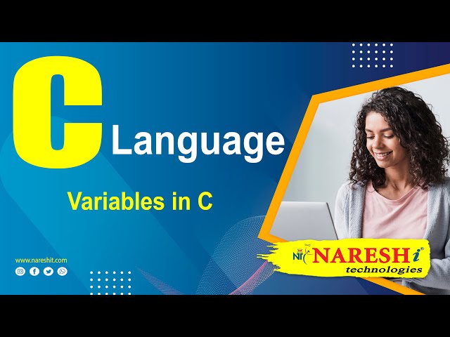 Variables in C | C Language Tutorial