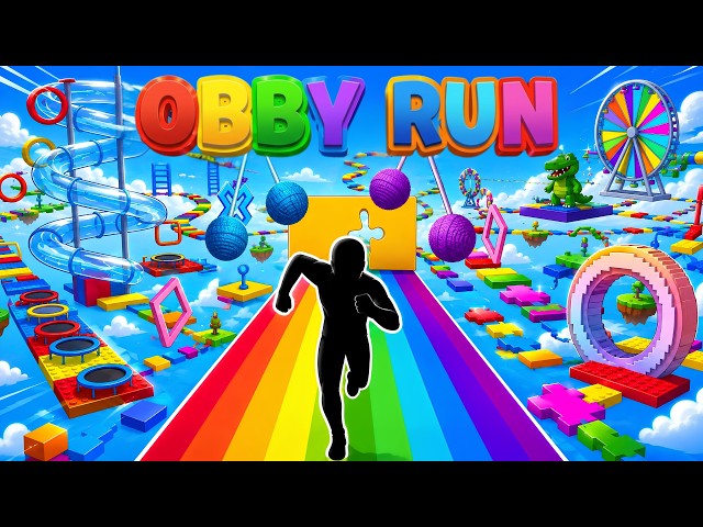POV: CORRIENDO UN OBBY DE ROBLOX 🔥 | Calentamiento interactivo inmersivo | Juego interactivo vira...
