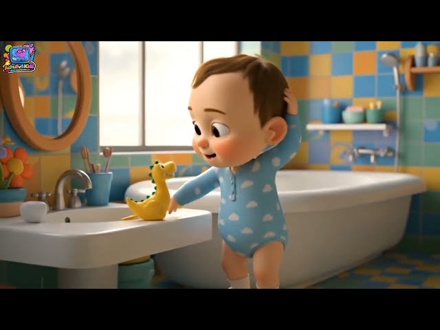 🛀 Bath Time Fun, ABC Phonics Song & More | Premium Fluffy 3D Mix | AchuTV4Kids
