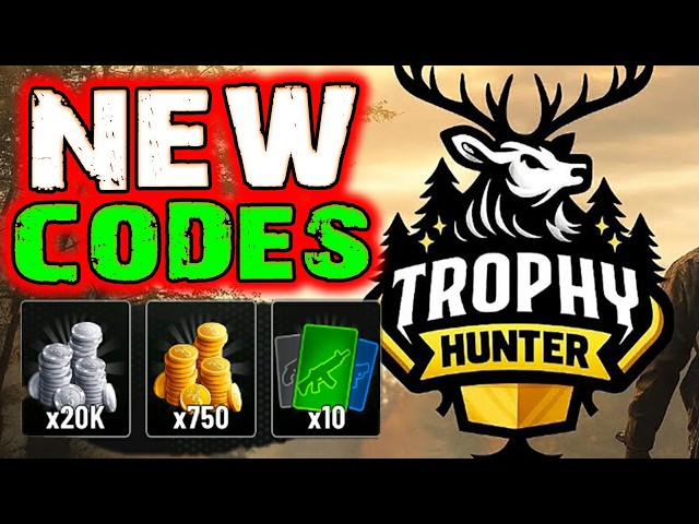 TROPHY HUNTER CODE 2026 - TROPHY HUNTER GIFT CODE - TROPHY HUNTER HUNTING GAME