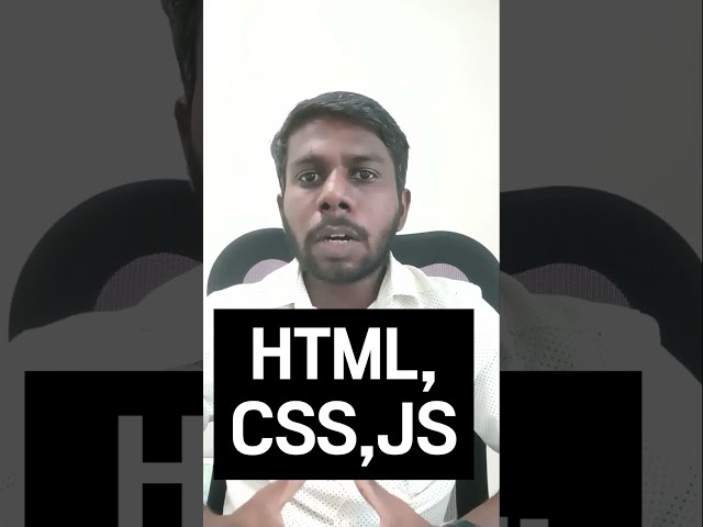 HTML vs CSS vs Javascript | Tamil