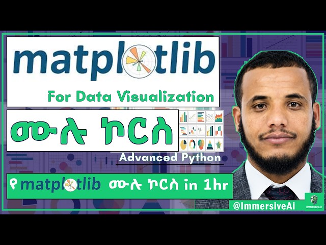 Learn Matplotlib in 1- hour | Complete Python Data Visualization Course (2026) #matplotlib #ETH