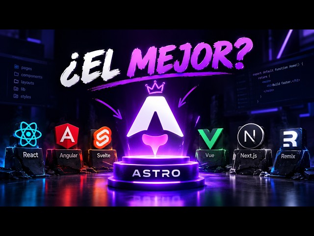 Por esto Debes usar Astro, el MEJOR Framework Frontend de 2026