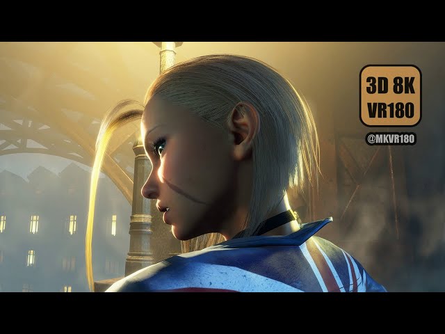 Cammy Surveillance State & Precision Offense | Master Cutscenes | Street Fighter 6 | VR 3D 8K VR180