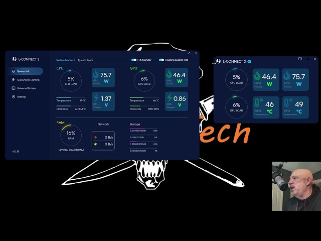 Lian Li FPS Monitor For Free - How to Use L-Connect 3 to Display FPS on Any Monitor For Free!