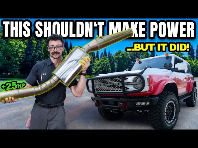 Why Your EcoBoost Sounds Bad, and How We Gained Horsepower Fixing the Exhaust on a 2025 Bronco