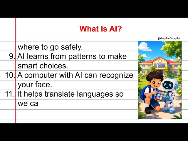 What Is Artificial Intelligence   AI Explained for Kids 🏫 | Essential Lessons Every Kid Should Know