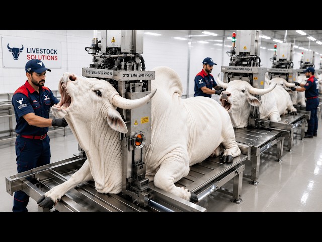 Inside the World's Most Advanced White Brahman Horn Processing Factory