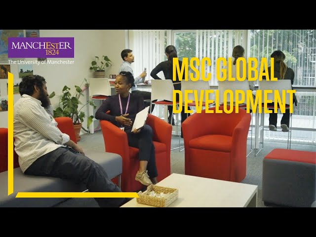 Study MSc Global Development at the Global Development Institute