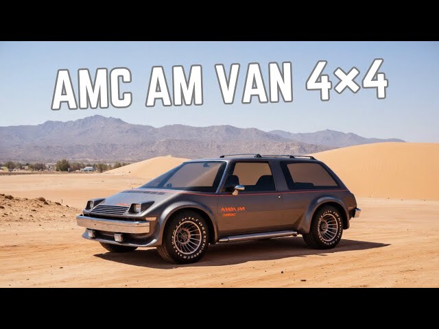 The AMC AM Van: The Futuristic Concept That Never Was