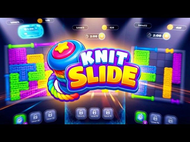 Knit Slide Game Gameplay Android Mobile