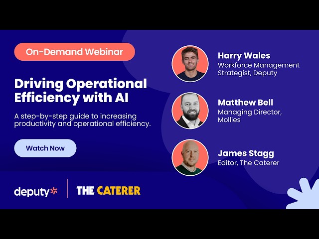 On-Demand Webinar: Driving Operational Efficiency with AI