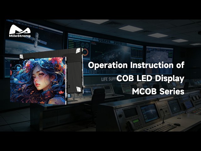 Operation Instruction of COB LED Display MCOB Series#MileStrong #leddisplay #ledscreen #cobled