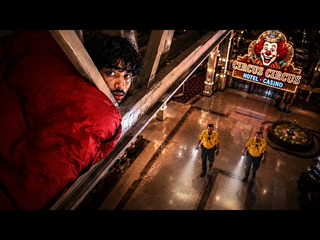 I illegally Lived In A Hotel For 50 HOURS!