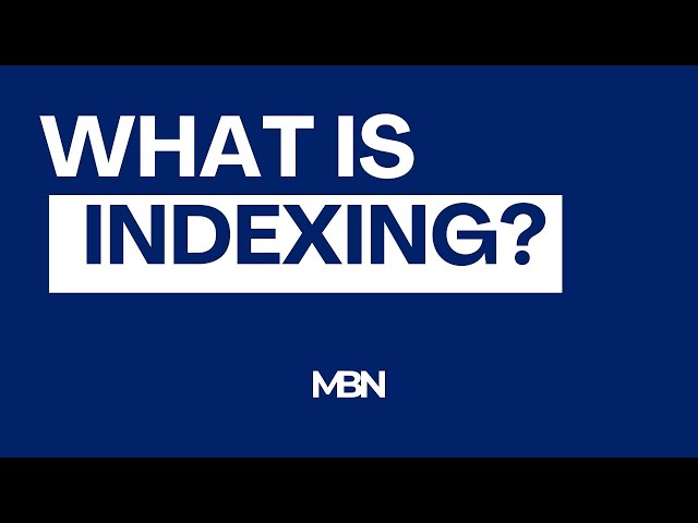 What is Indexing?