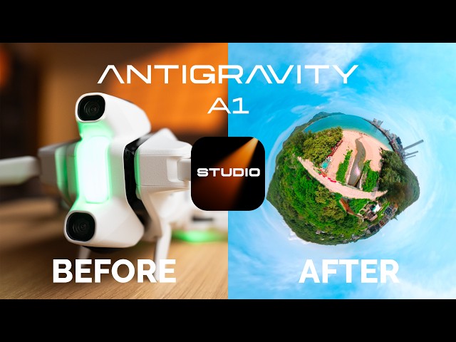 How to edit Antigravity A1 360 Video