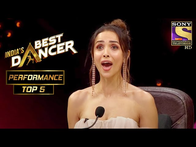 Mukul अपने अतरंगी अंदाज़ से किया Malaika को Amaze! | India's Best Dancer | Best Of Top 5