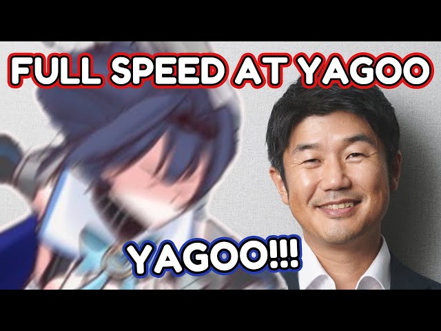 Kronii is The Only One Brave Enough to Run to Yagoo at Holofes 【Ouro Kronii / Hololive EN】