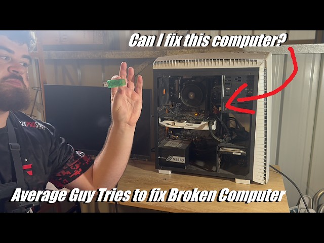 Average Guy Tries to fix Broken Computer
