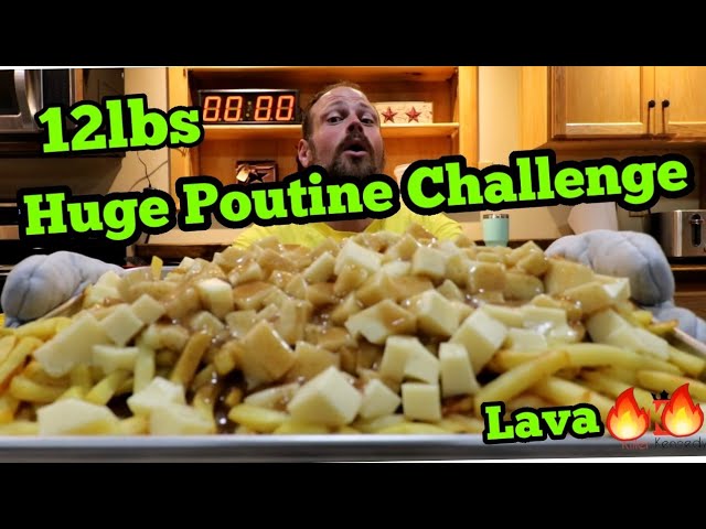 Massive Poutine Challenge | ManVFood | Giant Foods