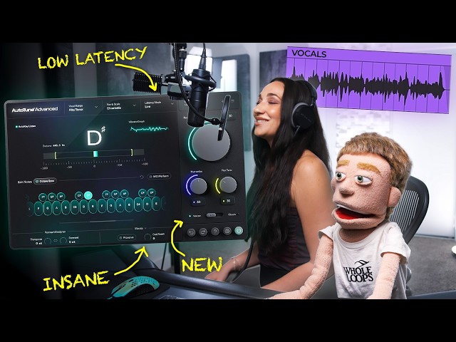 How to Record and Mix vocals with AutoTune Advanced 🎤 🔥