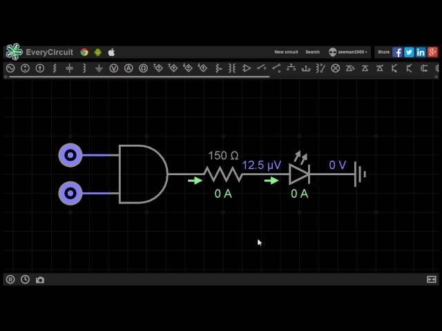 Electronics Tutorial 15 - Logic Gates - AND