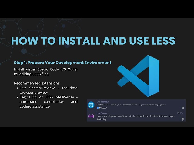 LESS CSS Tutorial for Beginners | Why LESS is More (Step-by-Step Login Page Project)