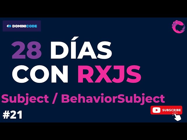 Diferencia entre un Subject y un BehaviorSubject #rxjs
