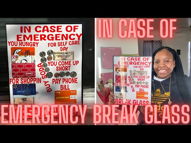 How to create In case of Emergency ‼️ Frame using Cricut Design Space