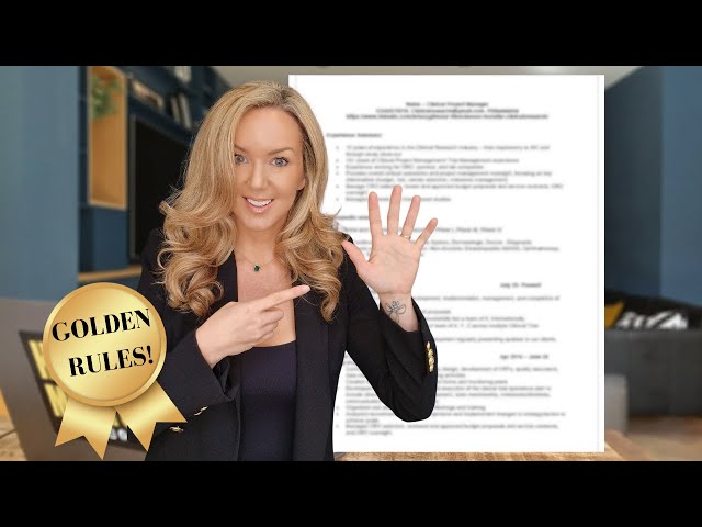 Write an Incredible Resume: 5 Golden Rules (2026)